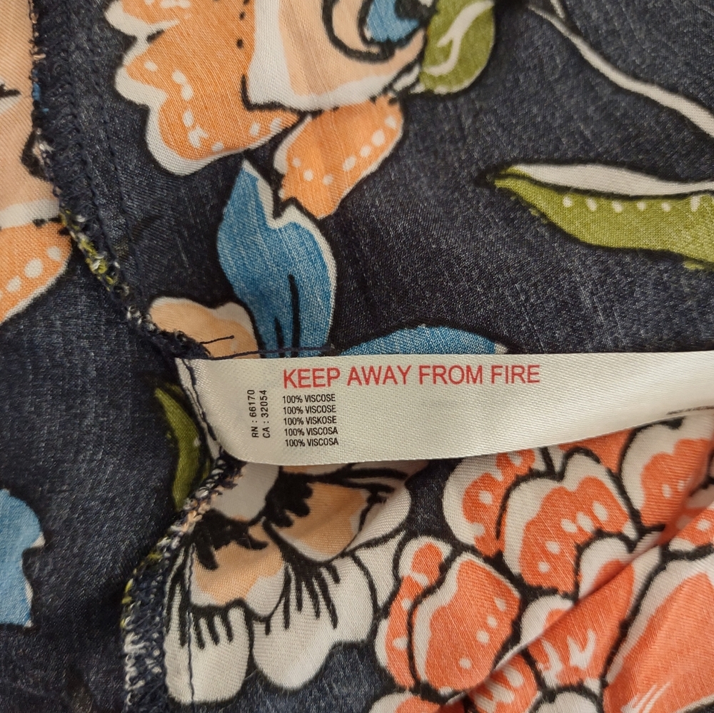 Anthropologie Navy Kimono Robe - Picture 10 of 10